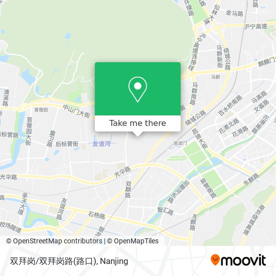 双拜岗/双拜岗路(路口) map