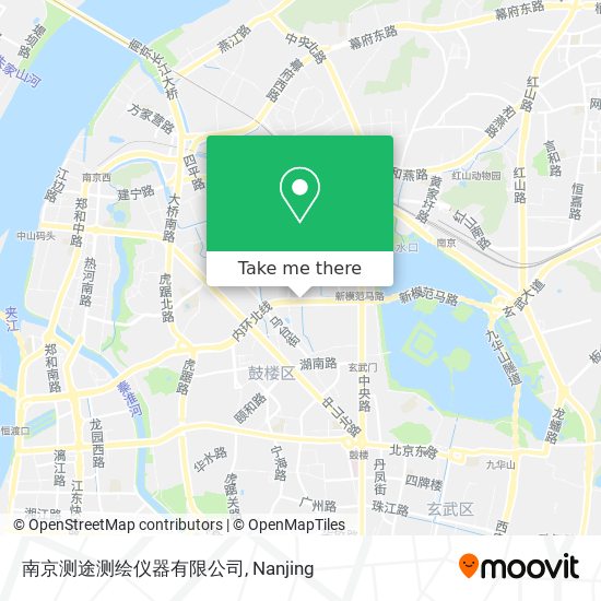 南京测途测绘仪器有限公司 map