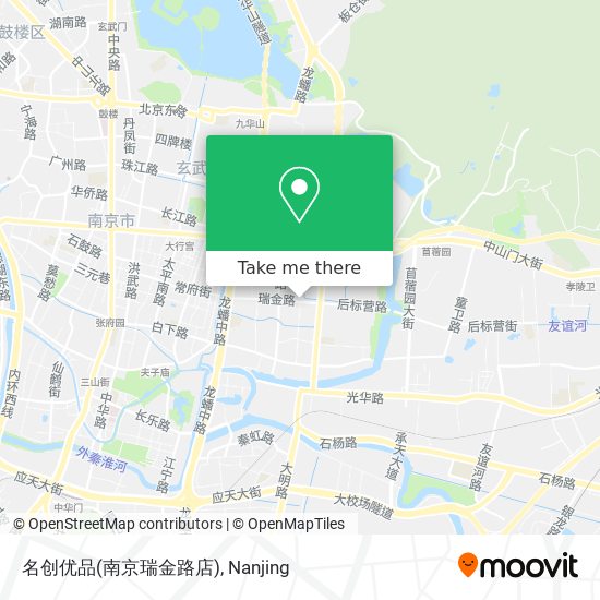 名创优品(南京瑞金路店) map