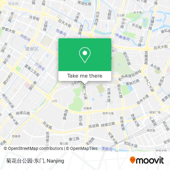 菊花台公园-东门 map