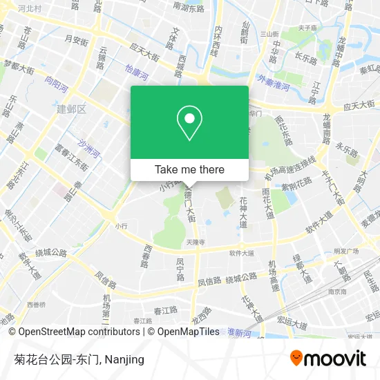 菊花台公园-东门 map