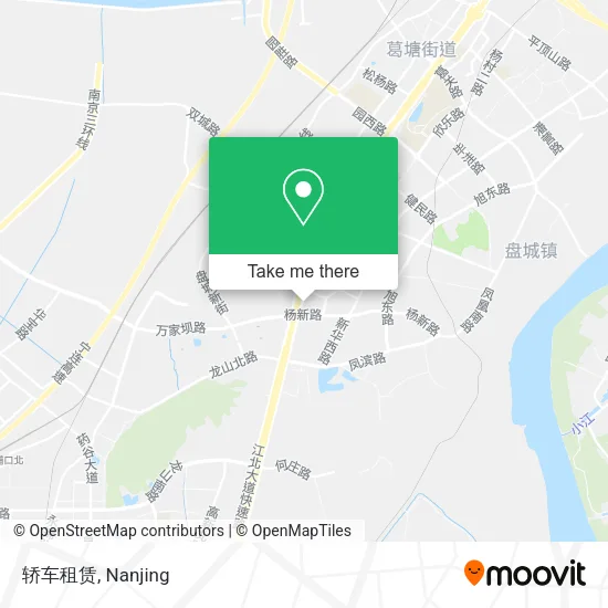 轿车租赁 map