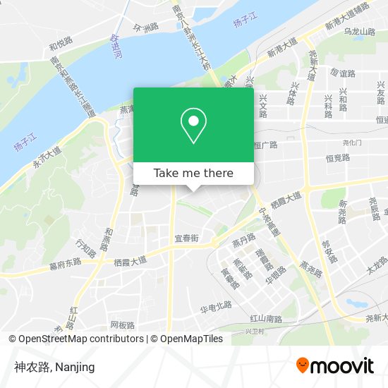 神农路 map