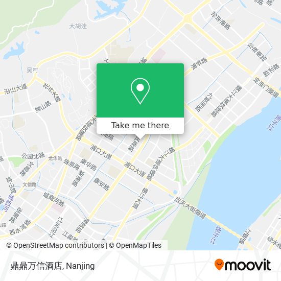 鼎鼎万信酒店 map