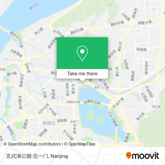玄武湖公园-北一门 map
