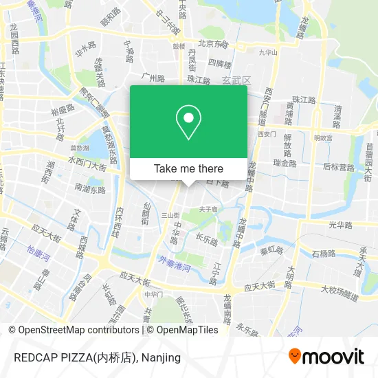 REDCAP PIZZA(内桥店) map