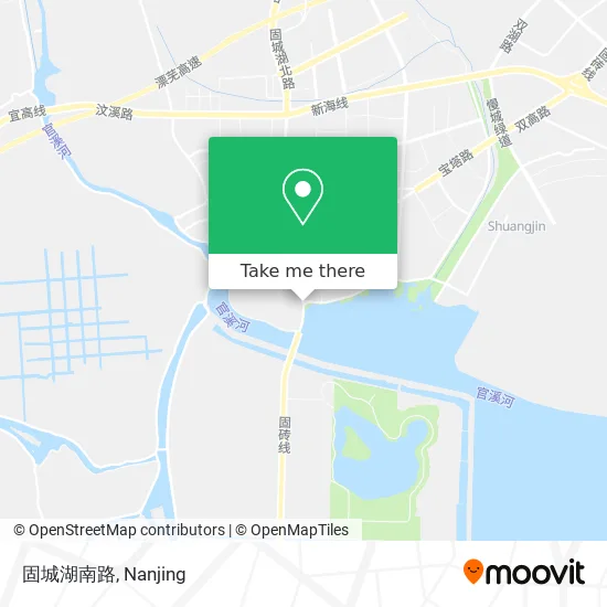 固城湖南路 map