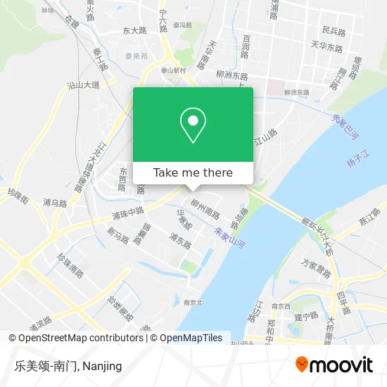 乐美颂-南门 map