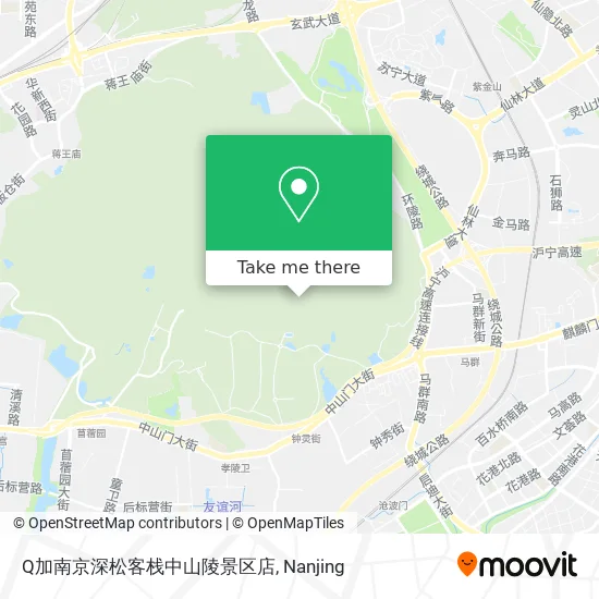 Q加南京深松客栈中山陵景区店 map