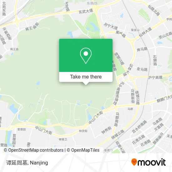 谭延闿墓 map