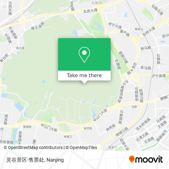 灵谷景区-售票处 map