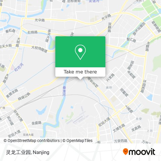 灵龙工业园 map