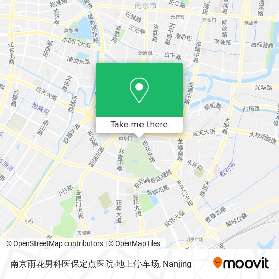 南京雨花男科医保定点医院-地上停车场 map