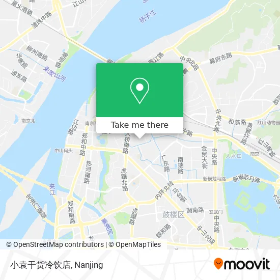 小袁干货冷饮店 map