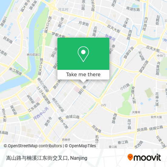 嵩山路与楠溪江东街交叉口 map