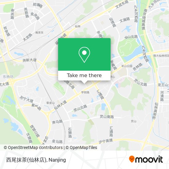 西尾抹茶(仙林店) map