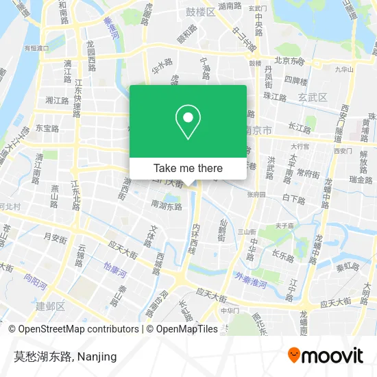 莫愁湖东路 map