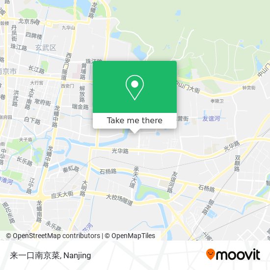 来一口南京菜 map