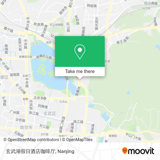 玄武湖假日酒店咖啡厅 map