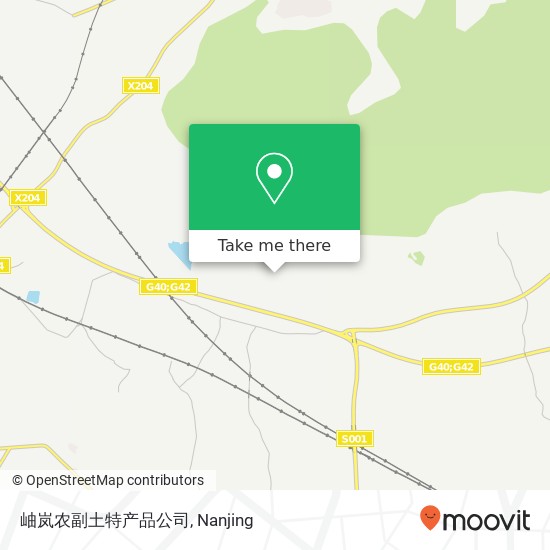 岫岚农副土特产品公司 map
