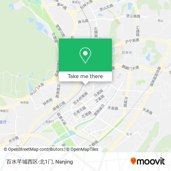 百水芊城西区-北1门 map