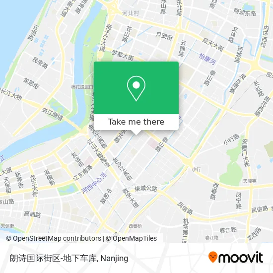 朗诗国际街区-地下车库 map
