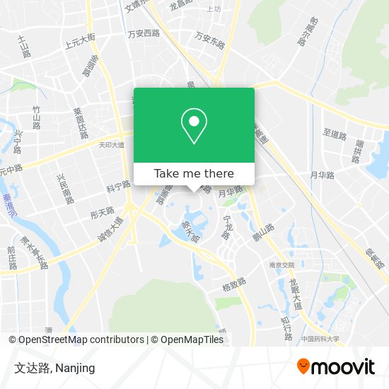 文达路 map