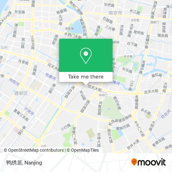 鸭绣居 map