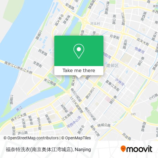 福奈特洗衣(南京奥体江湾城店) map