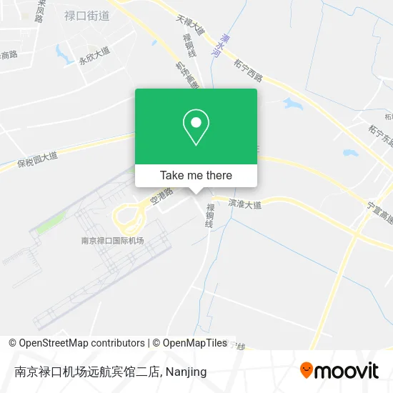 南京禄口机场远航宾馆二店 map