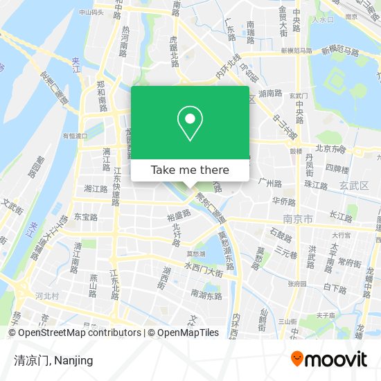清凉门 map
