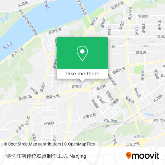 诗忆江南传统糕点制作工坊 map