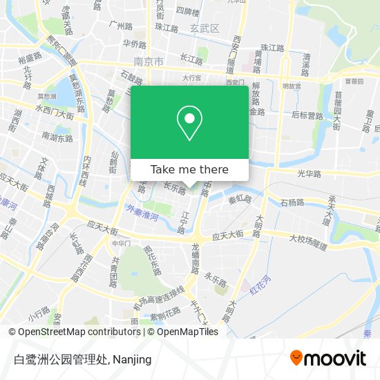 白鹭洲公园管理处 map