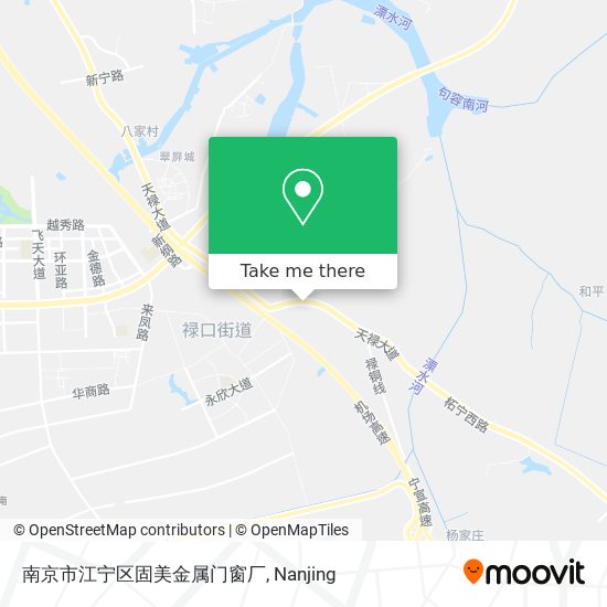 南京市江宁区固美金属门窗厂 map