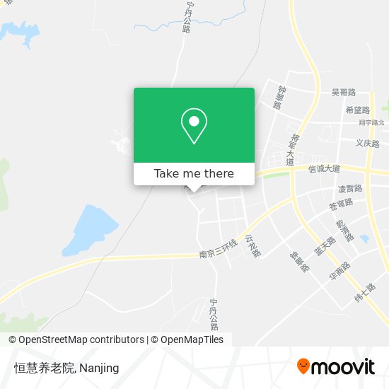 恒慧养老院 map