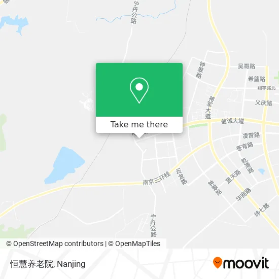 恒慧养老院 map