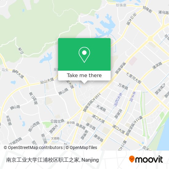 南京工业大学江浦校区职工之家 map