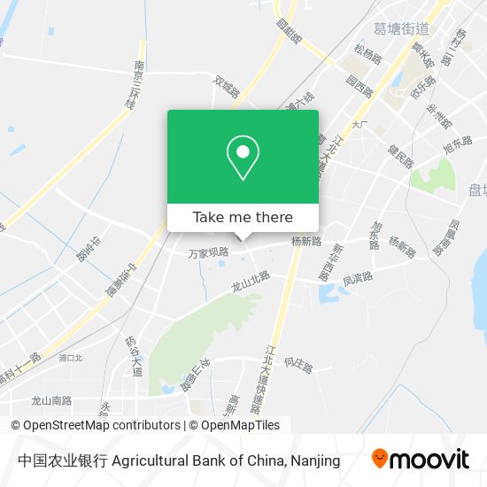 中国农业银行 Agricultural Bank of China map