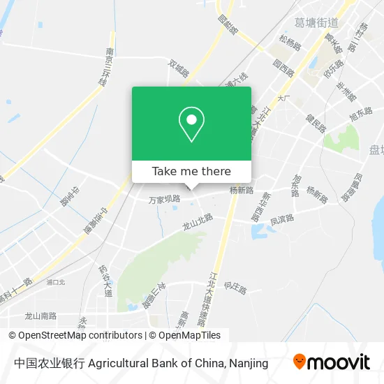 中国农业银行 Agricultural Bank of China map