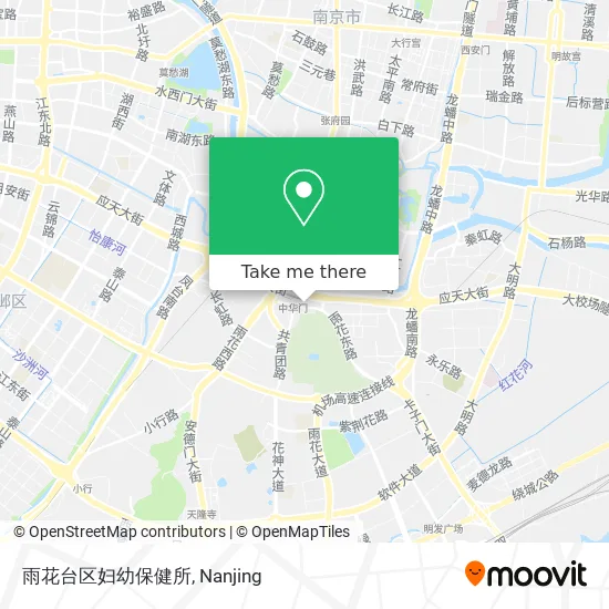 雨花台区妇幼保健所 map