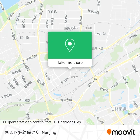 栖霞区妇幼保健所 map