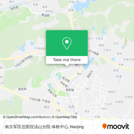 南京军区总医院汤山分院-体检中心 map