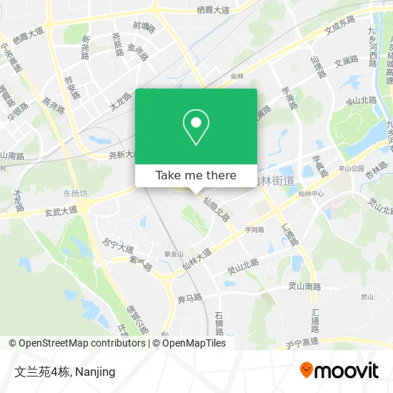 文兰苑4栋 map