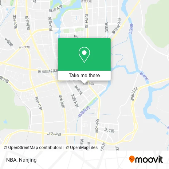 NBA map