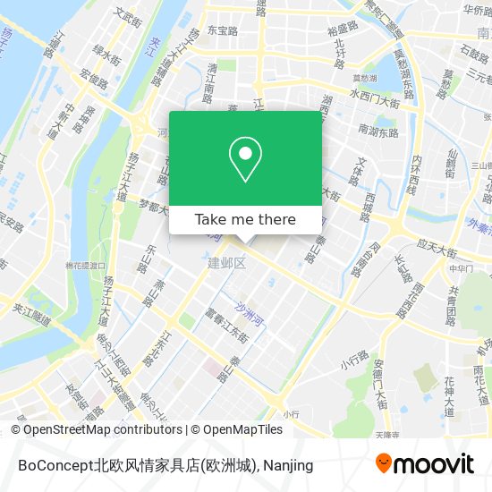 BoConcept北欧风情家具店(欧洲城) map