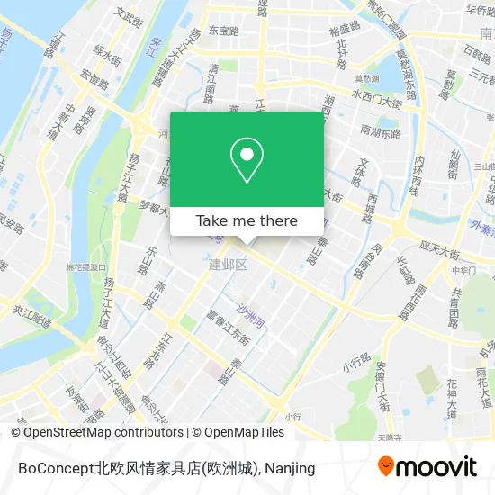 BoConcept北欧风情家具店(欧洲城) map