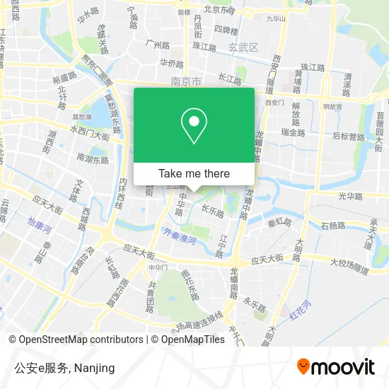 公安e服务 map