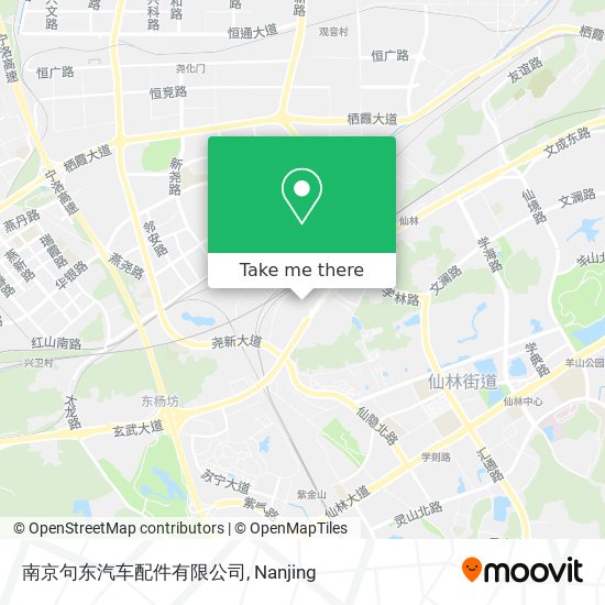 南京句东汽车配件有限公司 map