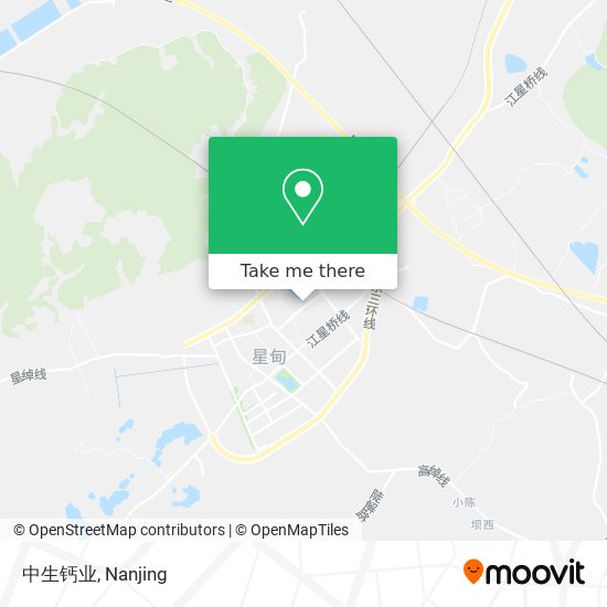中生钙业 map