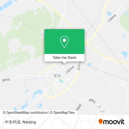 中生钙业 map